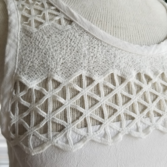 ASTR the Label white silk tunic top size XS - Picture 7 of 11